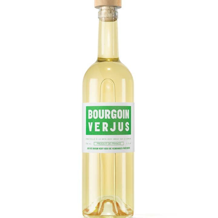 BOURGOIN COGNAC - Wholesale Vinegar - BOURGOIN VERJUS pH 2.5 75CL