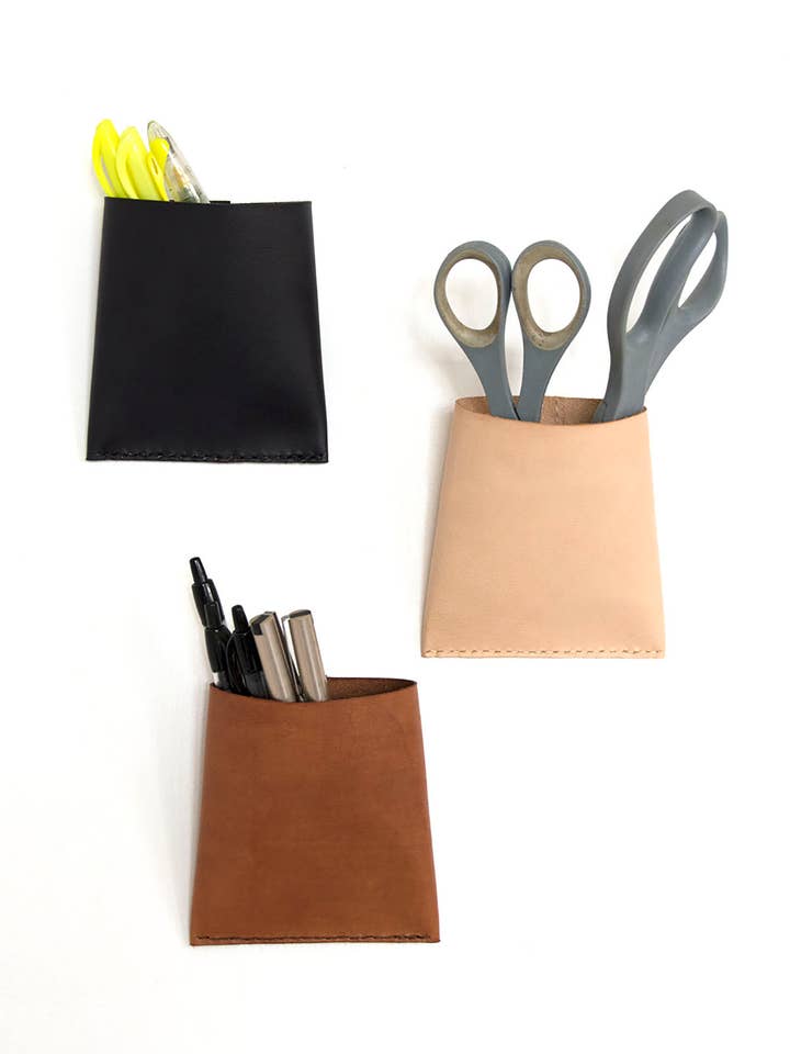 Bolso de Parede Alto em Pele: Organizador para Casa e Escritório por atacado de Dichotomie Studio