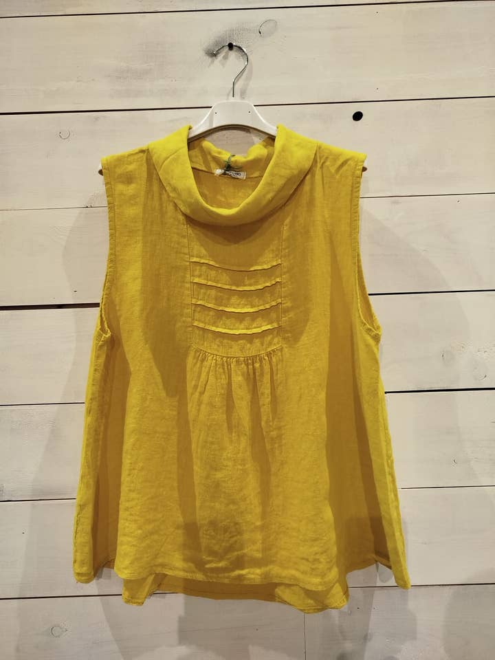 Linos y Textiles - Wholesale Blouse – Women’s - REF-17683 100% linen blouse7