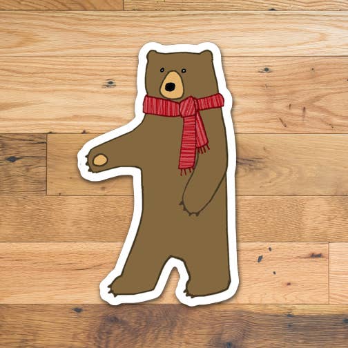 Corvidae drawings & designs - Wholesale Sticker - Snow Bear Sticker1