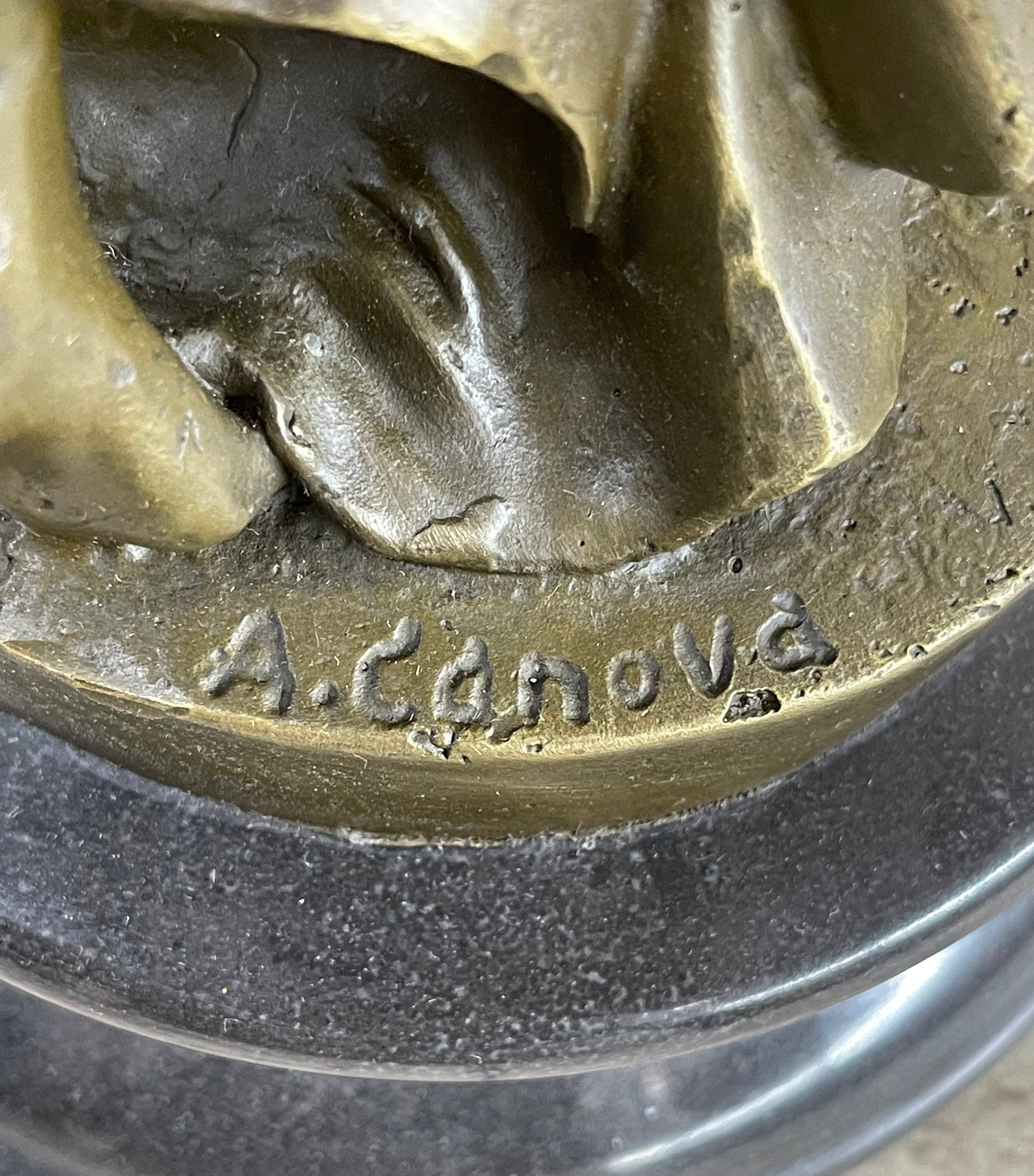 Bronzhaus - Wholesale Sculpture - Figurative Greek Roman Woman Candle Holder Candelabra Bronze Sculpture Statue Art9