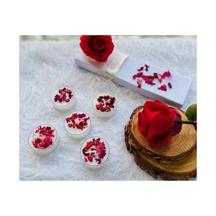 The Final Rose soy vegan crystal candles ( scented) for wholesale by VioletFifthAvenue