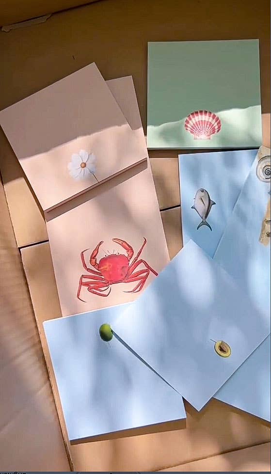 30x40 - Wholesale Notepad - Cosmea Notepad 10x10cm1