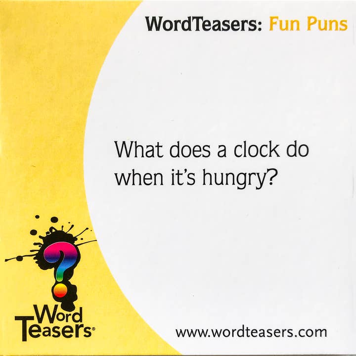 WordTeasers - Wholesale Card Game - Fun Puns - Humorous Card Game for Ages 7+