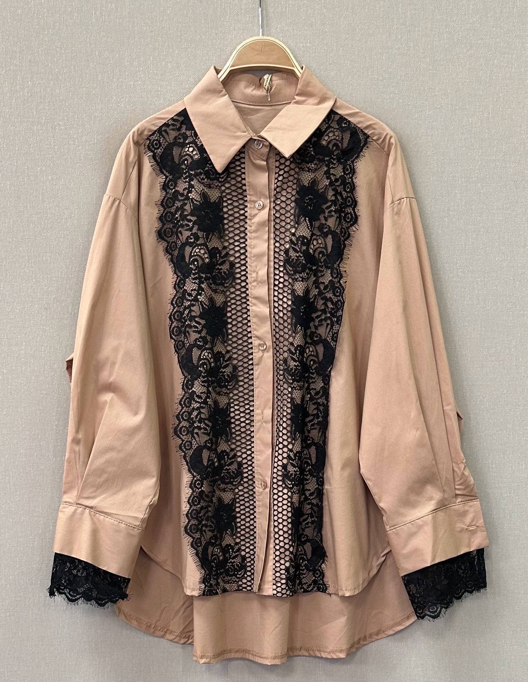 SWEET MAGIC MODA Y COMPLEMENTOS - Vendita all'ingrosso Camicia button down - Donna - CAMICIA IN COTONE 4