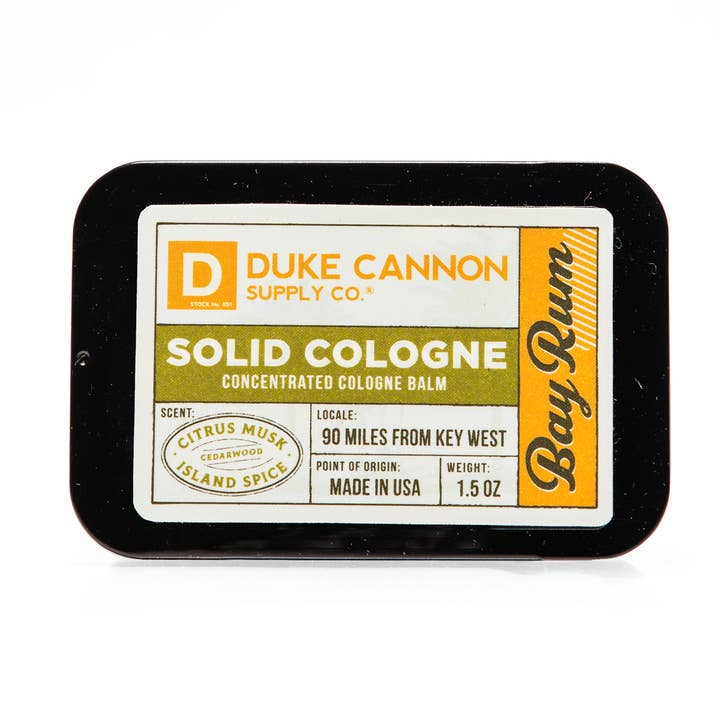 Duke Cannon - Wholesale Solid Cologne - Solid Cologne- Bay Rum0