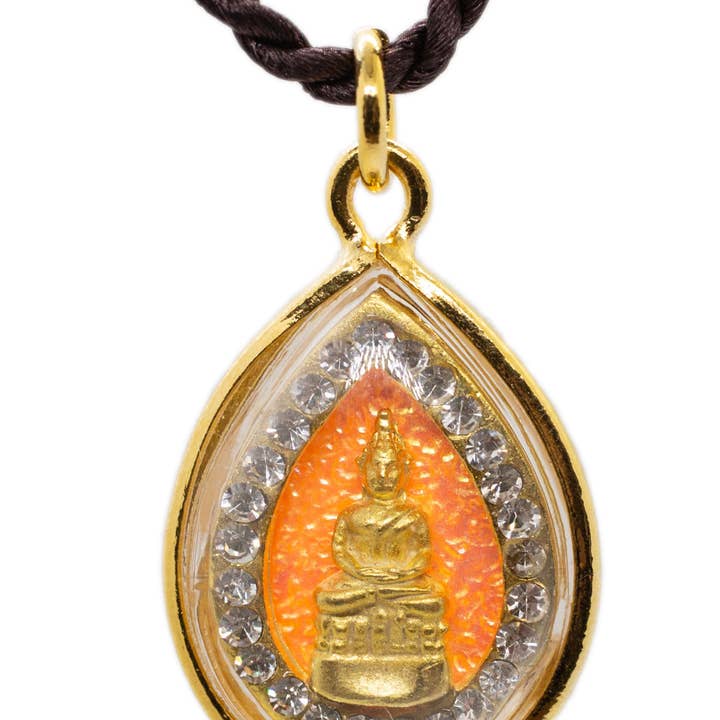 Artschatz LLC - Vente Colliers à pendentif - Bouddha d'anniversaire de semaine - jeudi - avec collier