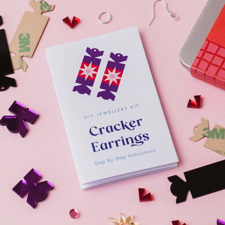 Laura Danby - Wholesale DIY craft kit - Christmas Cracker Earrings Kit - Jewellery DIY Craft Kit5