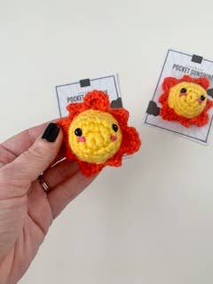 Crochet Happens - Wholesale Stuffed/Plush Toy - Kids & Baby - Pocket Sunshines - Set of 8 - Made to Order2