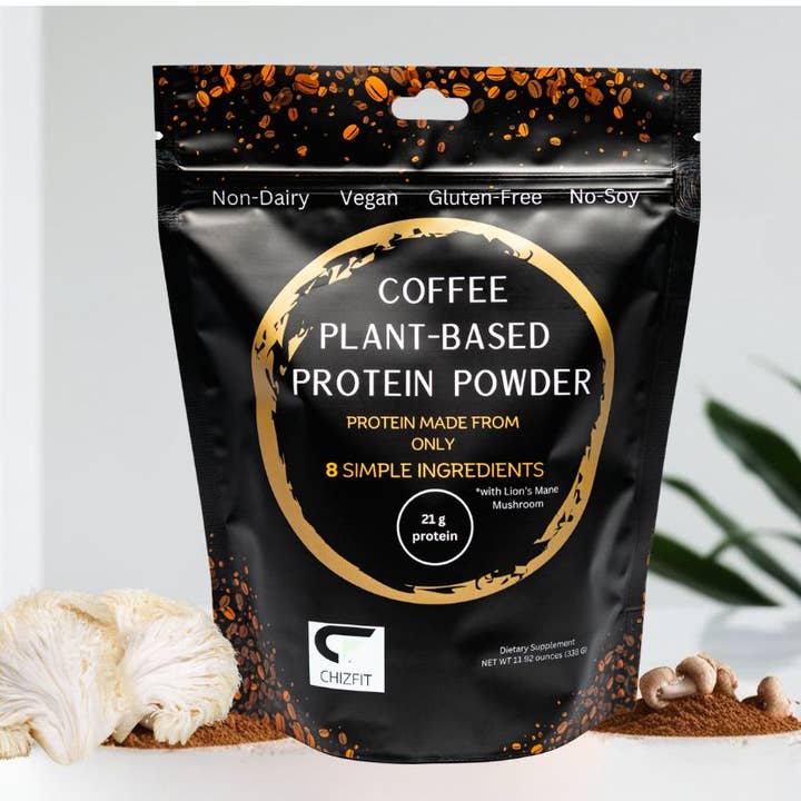 Koffieproteïnepoeder met Lion's Mane Mushroom voor wholesale door Chizfit