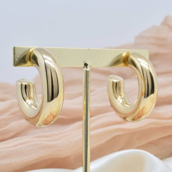 Stainless steel earrings - BO100393 for wholesale by Kapyco