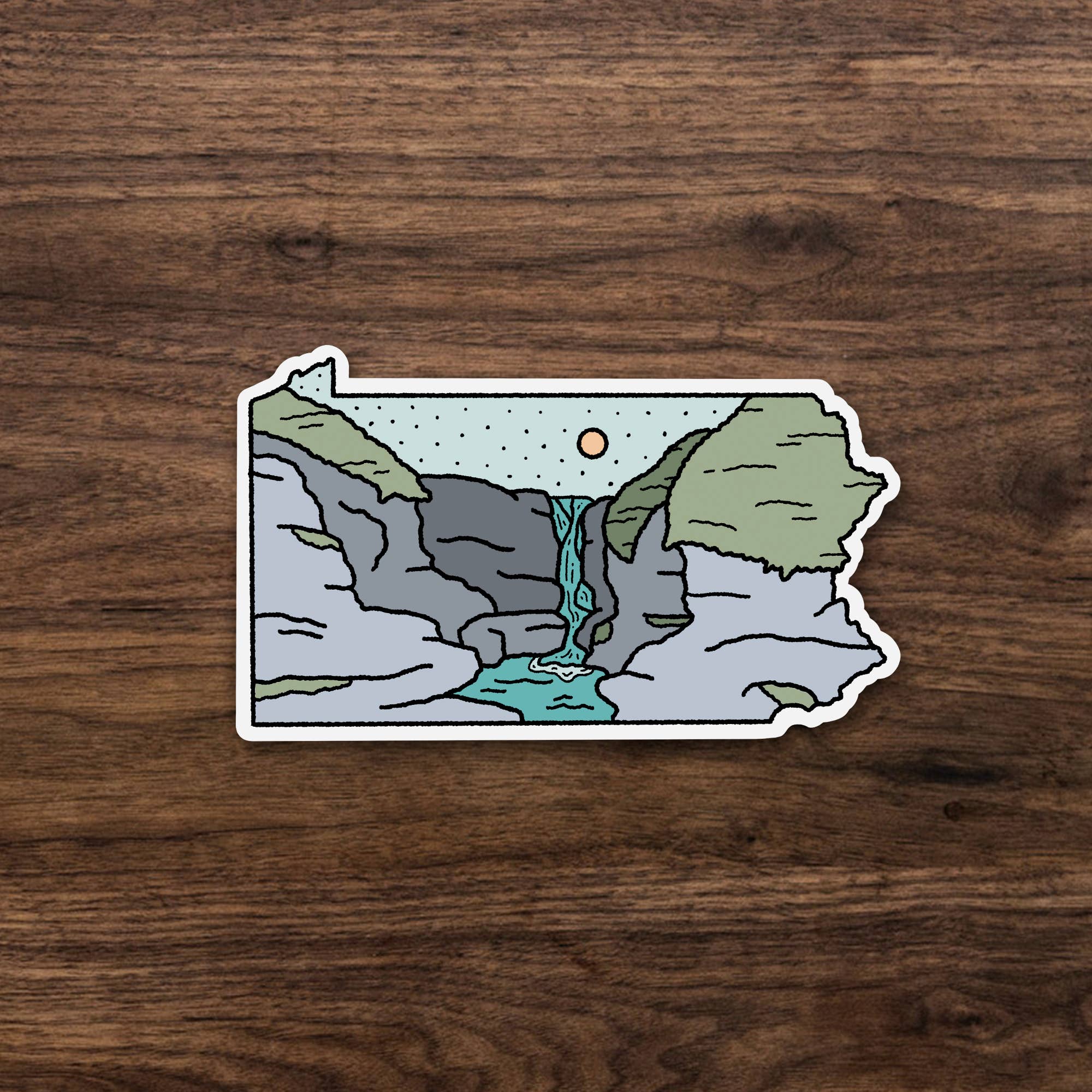 The XPLR More Collective - Wholesale Sticker - State Stickers (All 50 States available!)40