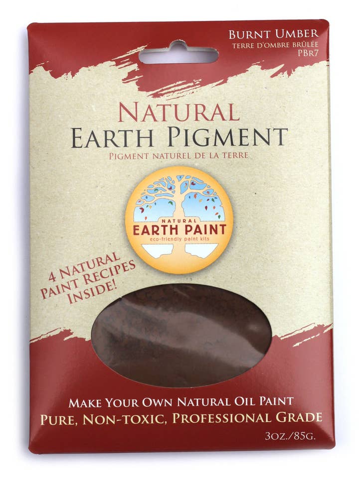 Pigmento di terra minerale Burnt Umber per la vendita all'ingrosso da parte di Natural Earth Paint EU