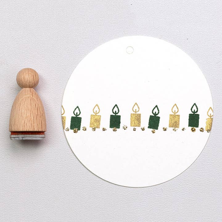 12x Stamp | Candle for wholesale by Perlenfischer