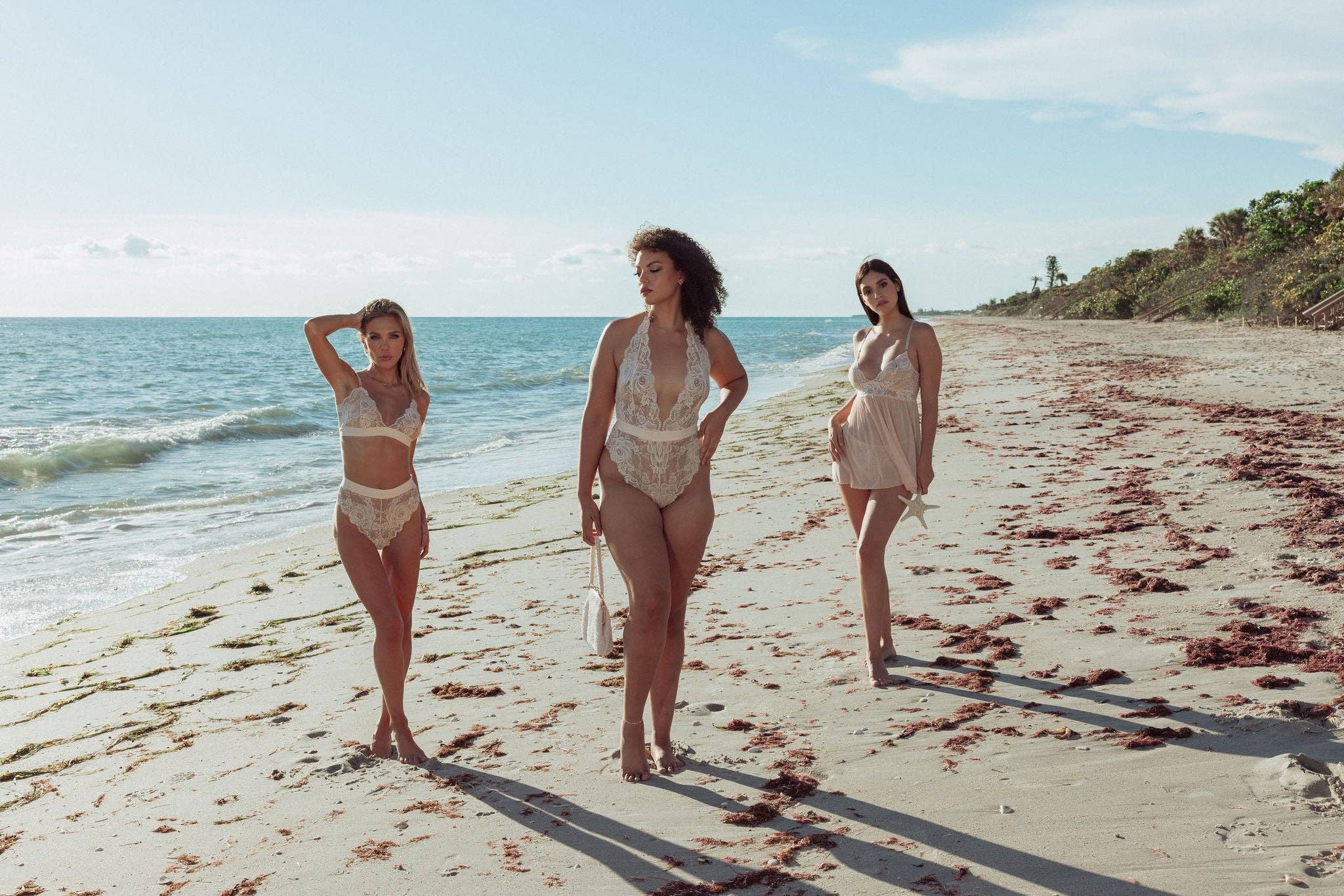 KILO BRAVA WHISPER PEACH LACE - BIKINI for wholesale on Faire5