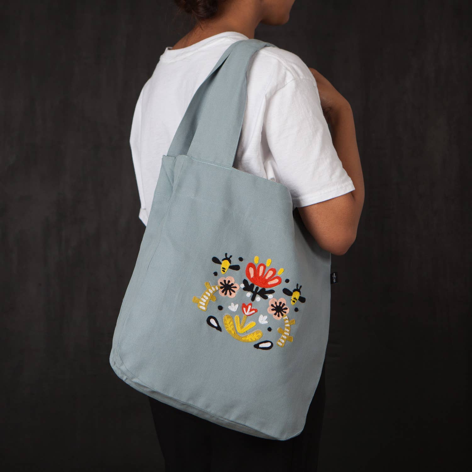 Danica Studio - Vente Tote bag – femme - Sac fourre-tout Frida Danica Studio avec poignées extra larges1