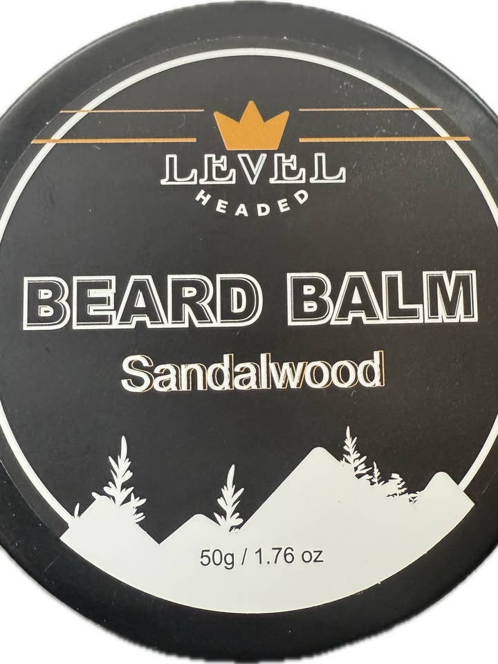 Baume à barbe - Bois de santal pour la vente par Level Headed Pomade