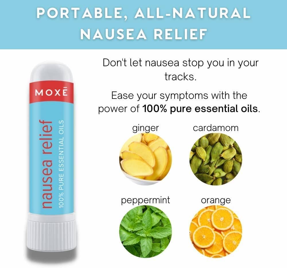 MOXĒ - Wholesale Aromatherapy Inhaler - Nausea Relief Nasal Inhaler1