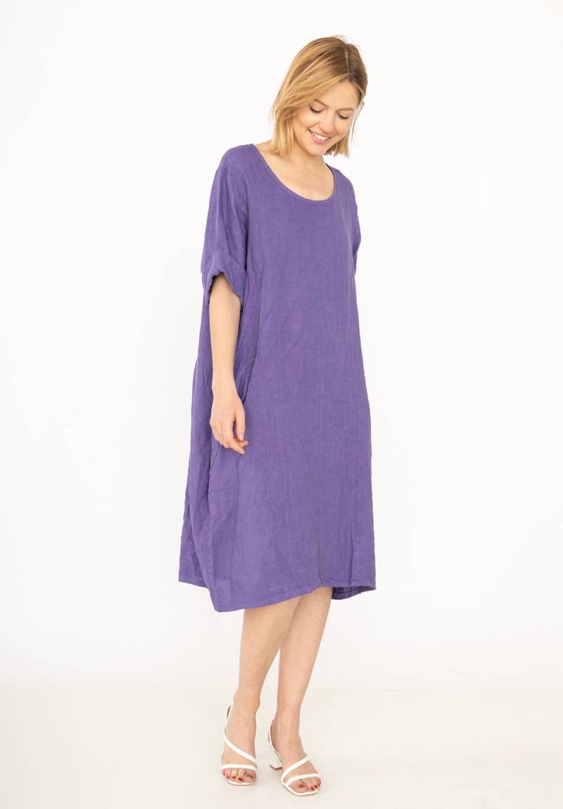 LINEN & COTTON HOUSE – Großhandel Kleid – Damen – Leinenkleid 167 Frühling Sommer Kollektion49