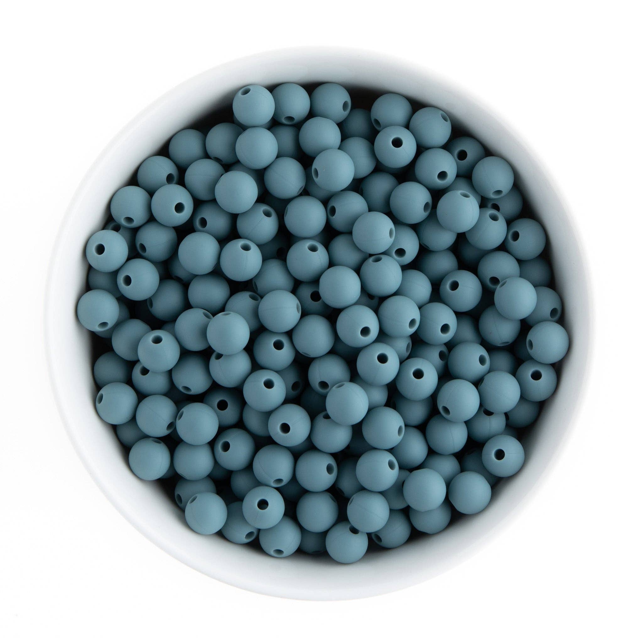 Cara & Co Silicone Craft Supply – Missangas por atacado – Contas redondas de silicone de 9 mm20