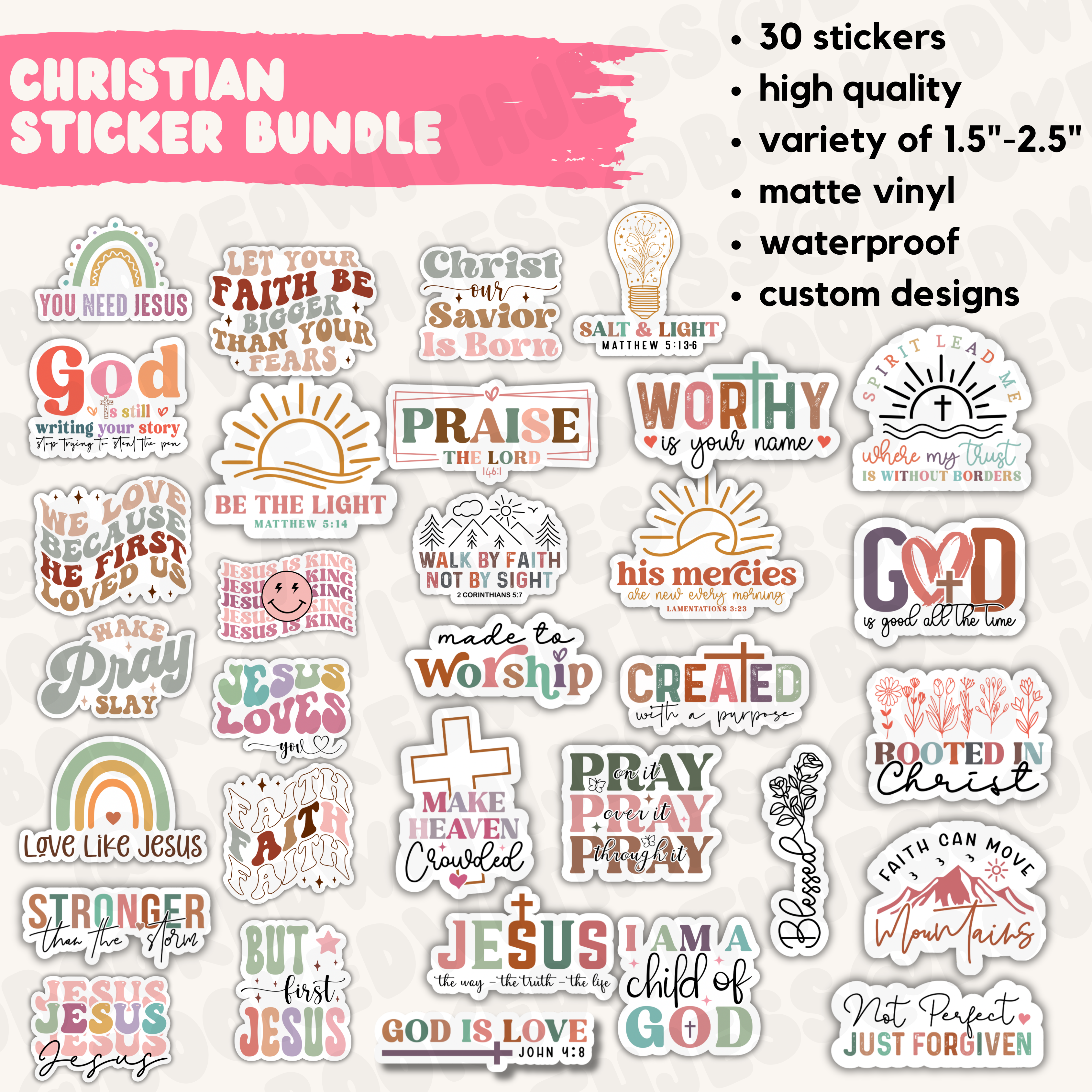 Booked with Jess - Wholesale Sticker - Bookish Sticker Pack7