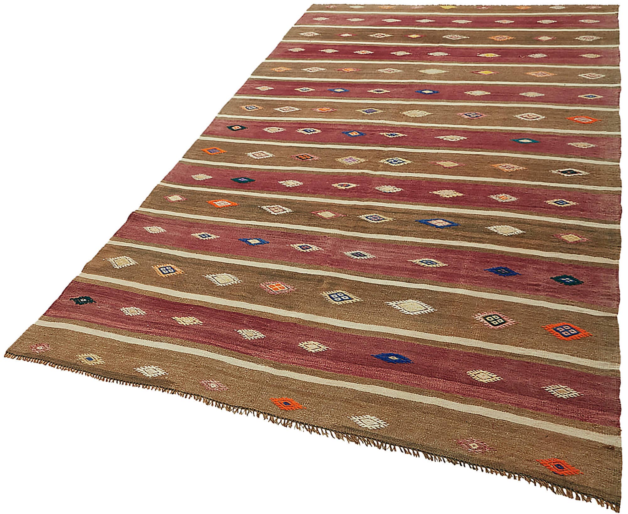 RUG N CARPET - Vendita all'ingrosso Tappeto - Tappeto Kilim orientale multicolore 150x300 cm - modello 460052