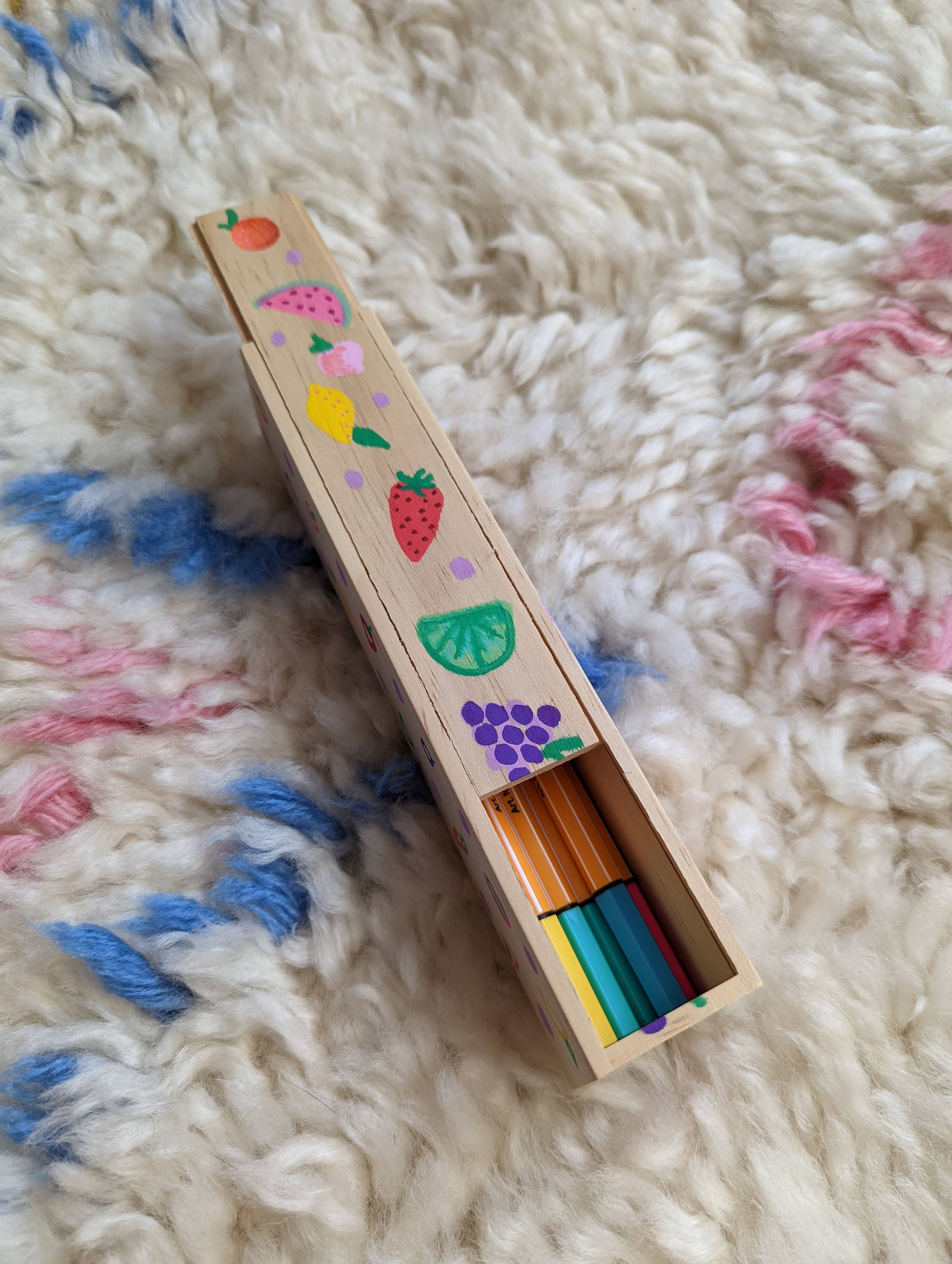 Foreignspell - Wholesale Decorative Box - Fruits | Hand-Painted, One-of-a-Kind Wooden Box1