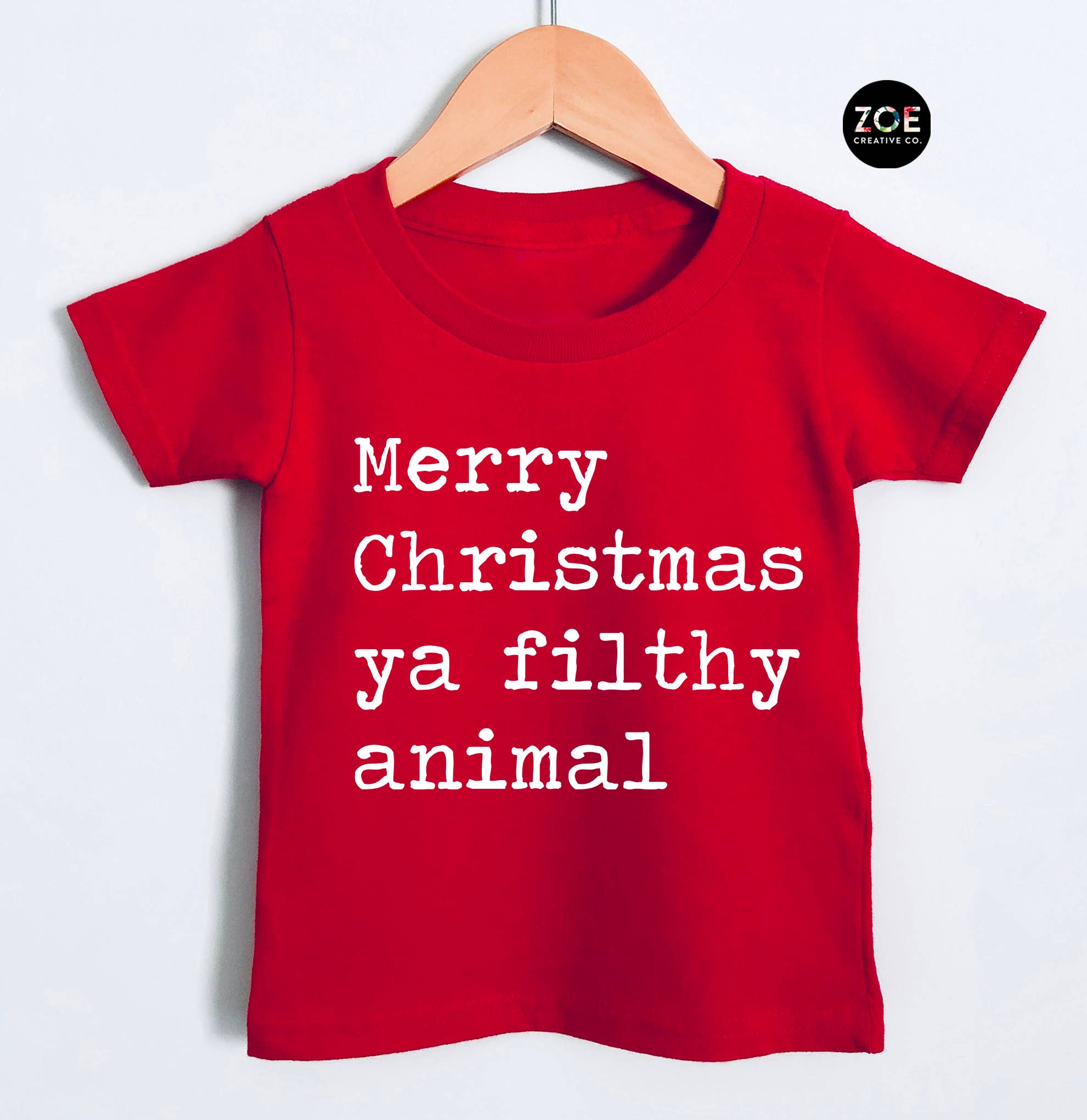 Zoe Creative Co - Wholesale T-shirt met print - Dames - Merry Christmas Ya Filthy Animal Home Alone T-shirt6
