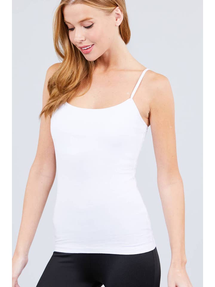 Vanilla Monkey - Wholesale Camisole - Women's - Spaghetti Straps Cropped Cami Top25