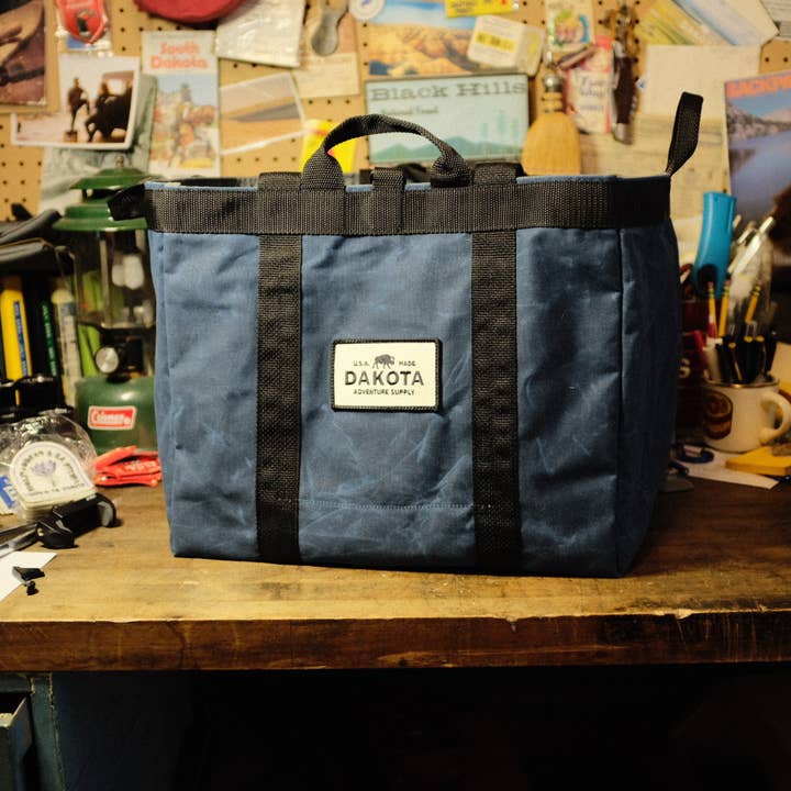 Waxed Canvas Adventure Tote for wholesale by Dakota Adventure Supply