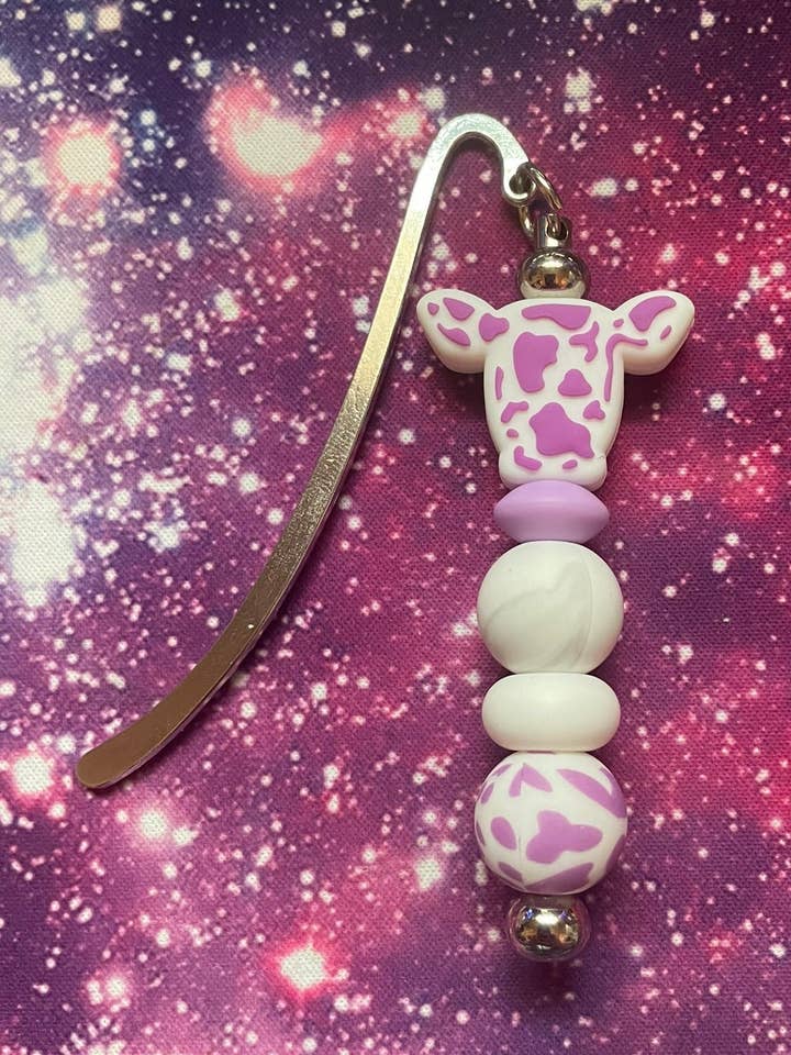 Purple Cow Vibes Bookmark for wholesale by EliteWickedCreations