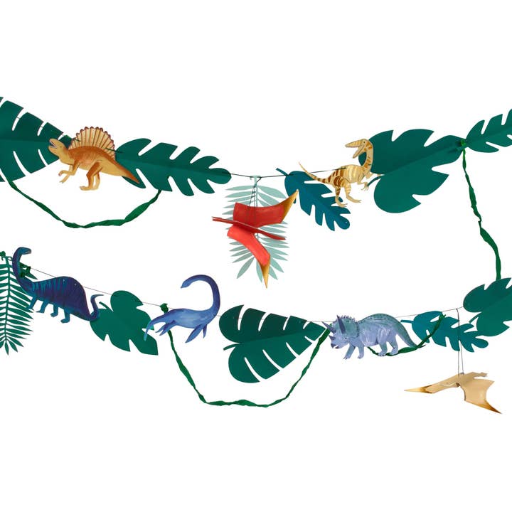 Dinosaur Kingdom Large Garland Set for wholesale by Meri Meri