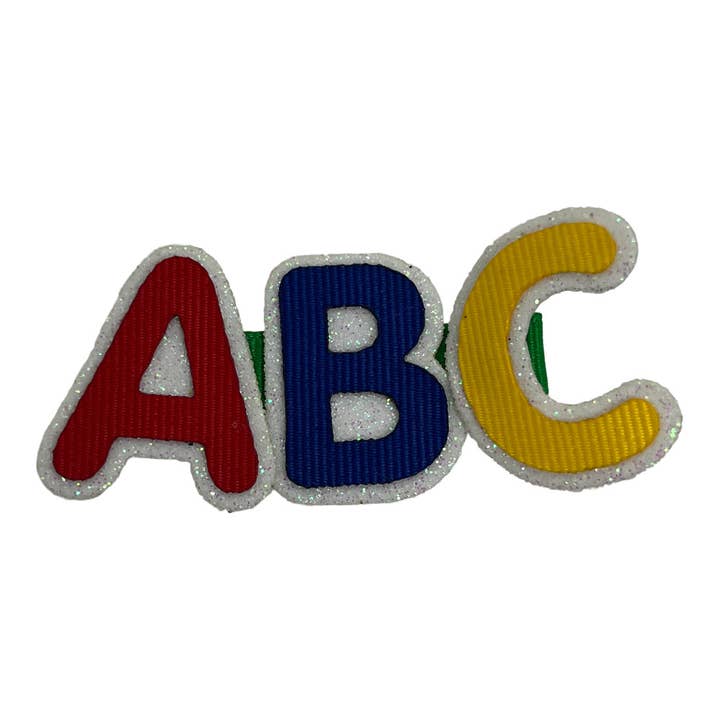 ABC Lint Sculptuur Haarclip voor wholesale door Bows For Belles, LLC