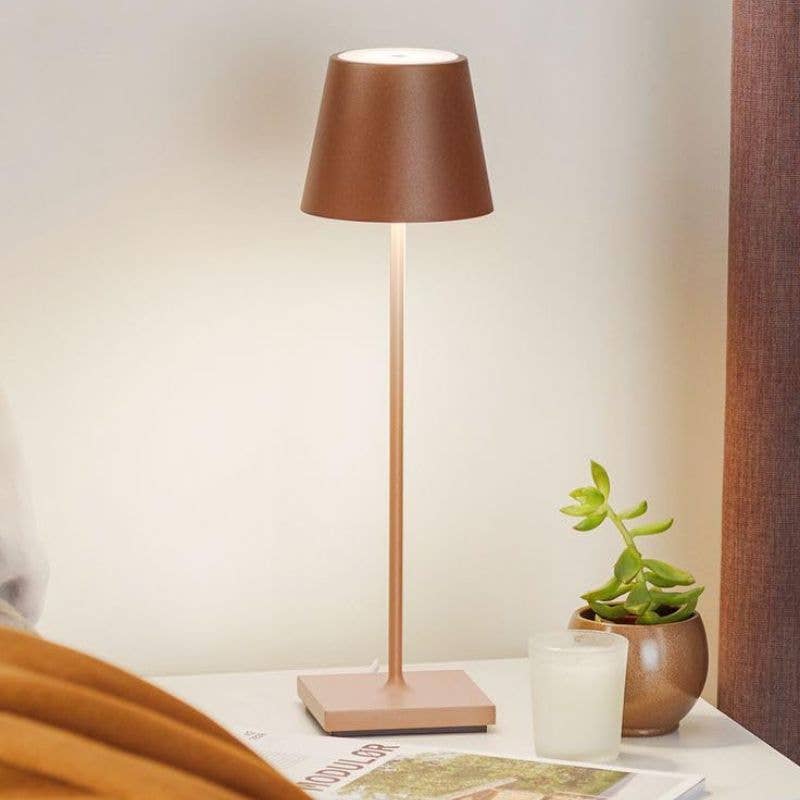 Kiyo Home - Wholesale Accent/Desk Lamp - Halo Cordless Lamp | Wireless Lamp | USB-C Rechargeable0