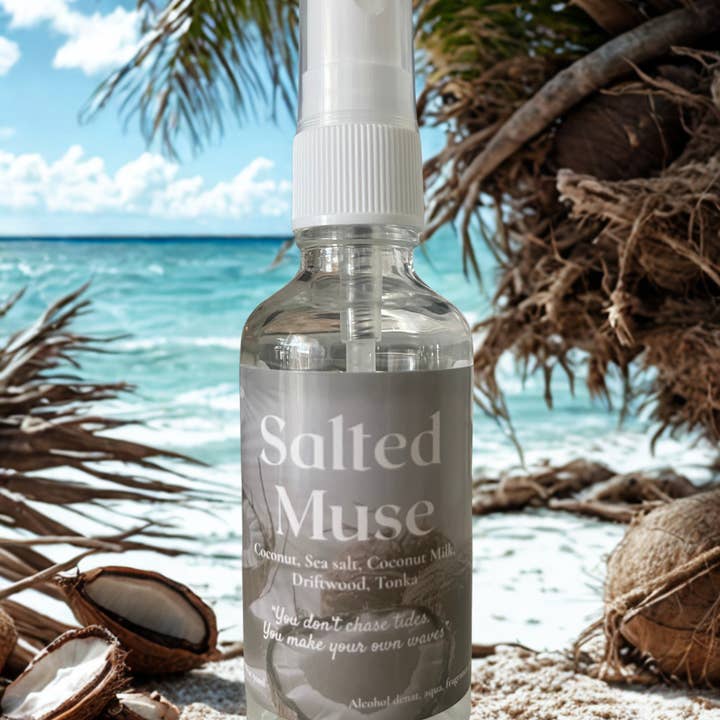 Nebbia per Capelli e Corpo Salted Muse per la vendita all'ingrosso da parte di Memento Scents