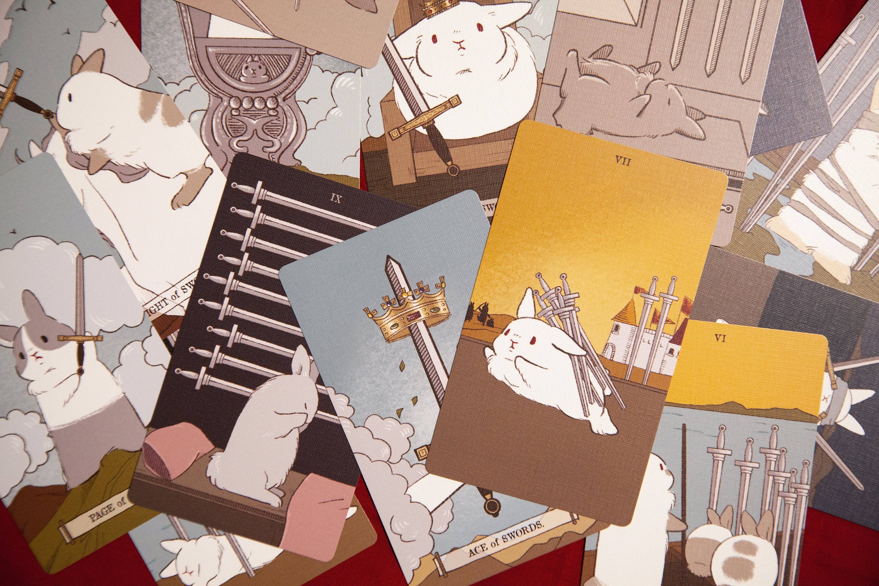 Vermilion Collection - Wholesale Tarot Cards - World of Bunnies Tarot1