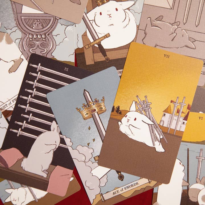 Vermilion Collection - Venta al por mayor Cartas del tarot - Tarot del Mundo de los Conejitos1