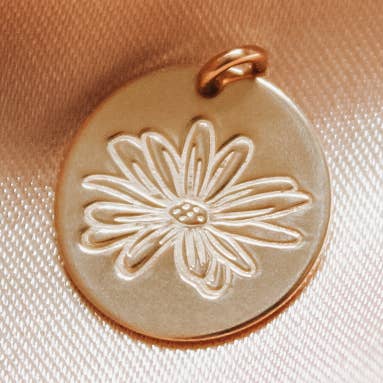 Large Birth Month Flower Charm (add on) for wholesale by Ever Aster