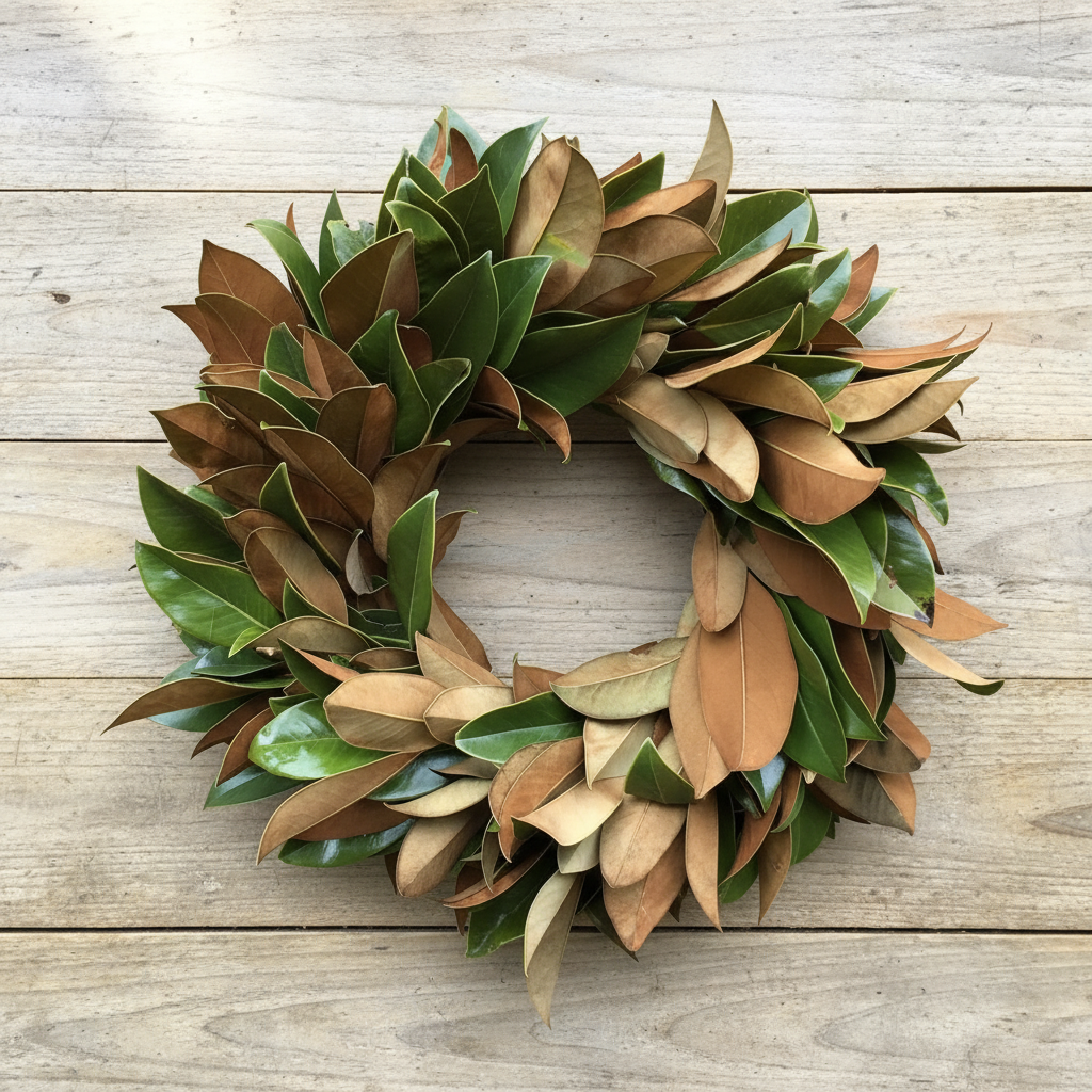 Self-Care Shower - Vente Couronne - Couronne Vivante de Magnolia Réel [Livraison en Nuit] Cultivée aux États-Unis2