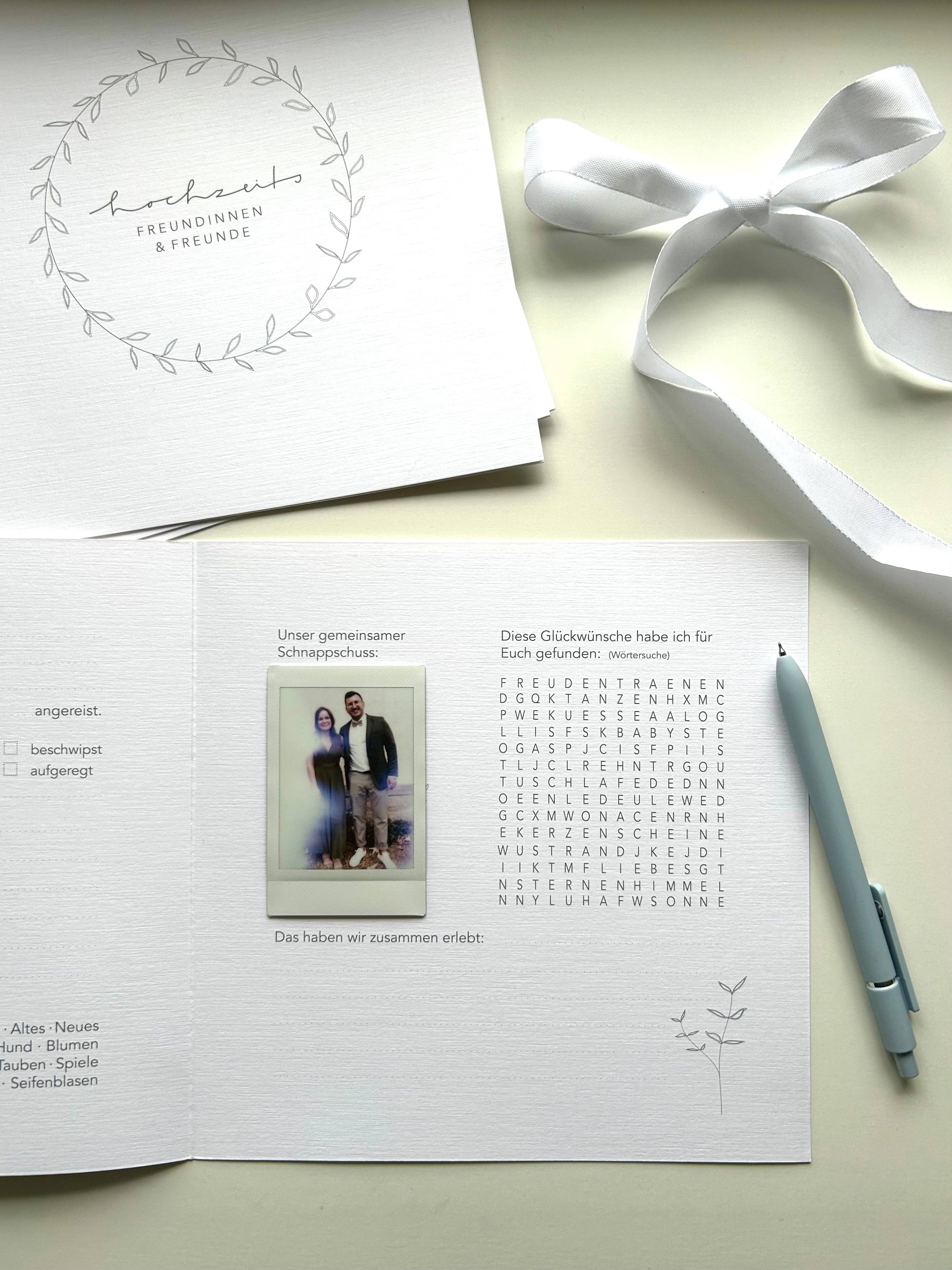 SANS.design - Wholesale Guest Book - Guestbook cards to fill out3