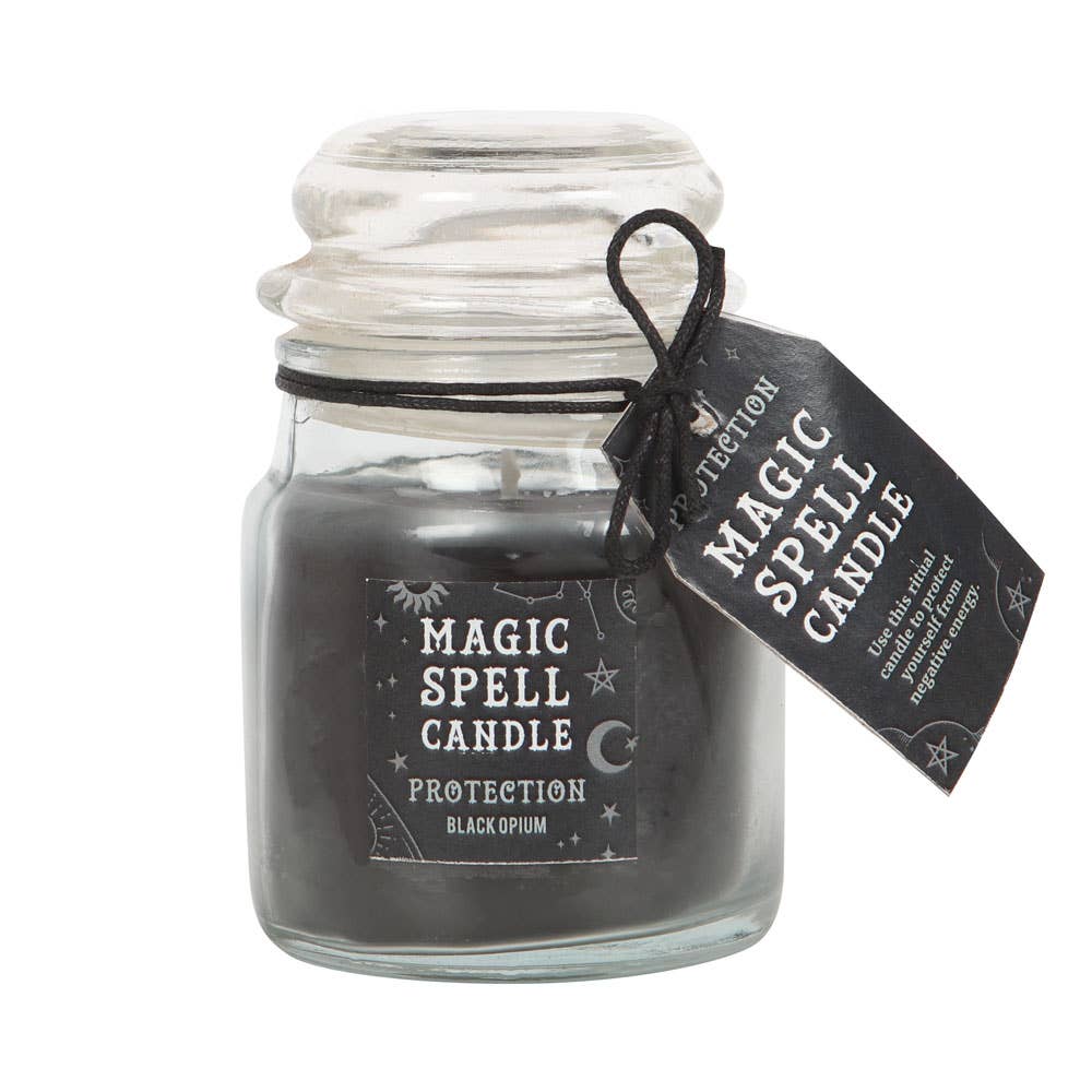 Something Different Wholesale - Wholesale Jar/Filled Candle - Opium 'Protection' Magic Spell Mini Candle Jar2