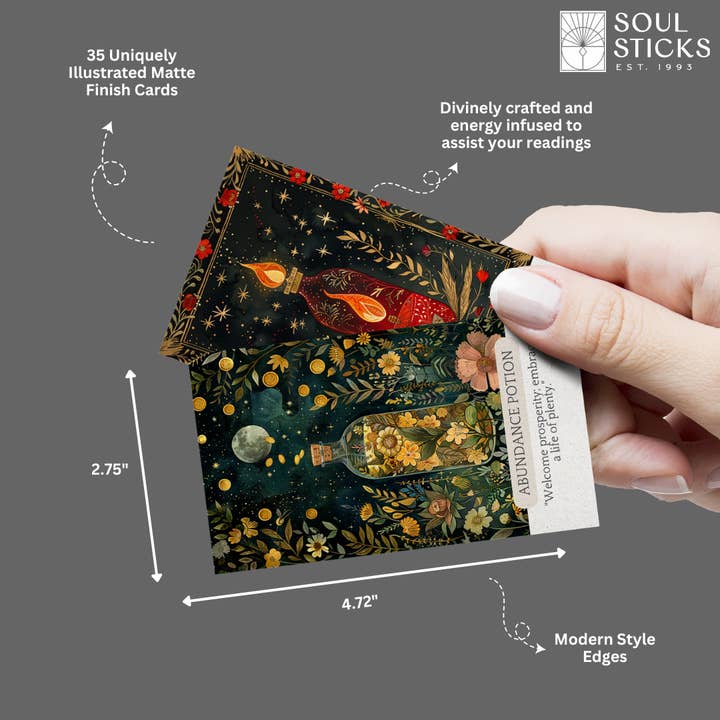 Designs by Deekay Inc. - Wholesale Tarot Cards - Magical Potions & Elixirs Oracle Card Deck3