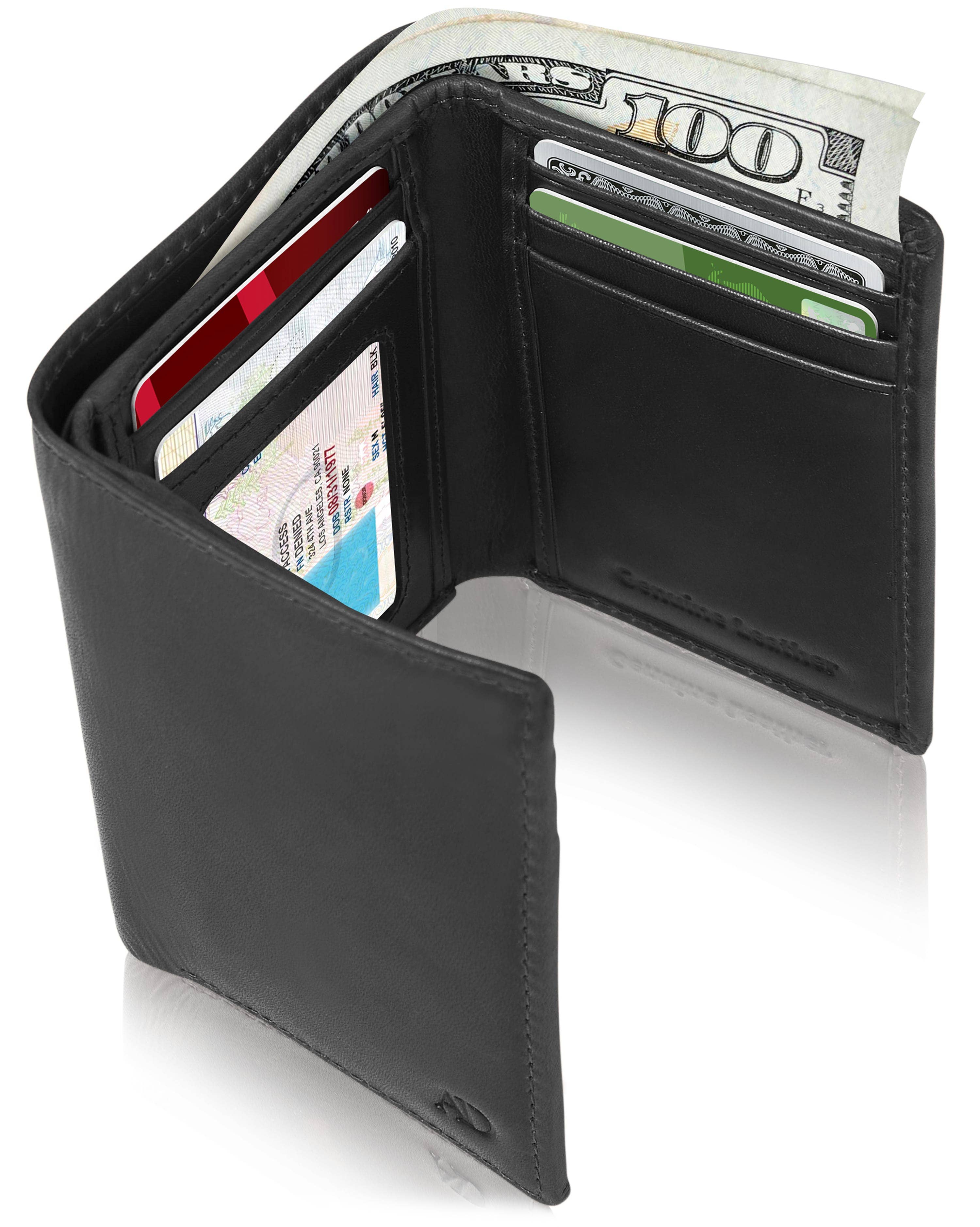 Access Denied Accessories - Wholesale Wallet - Men's - Trifold Wallets for Men Slim RFID Blocking Wallet Gifts Man20