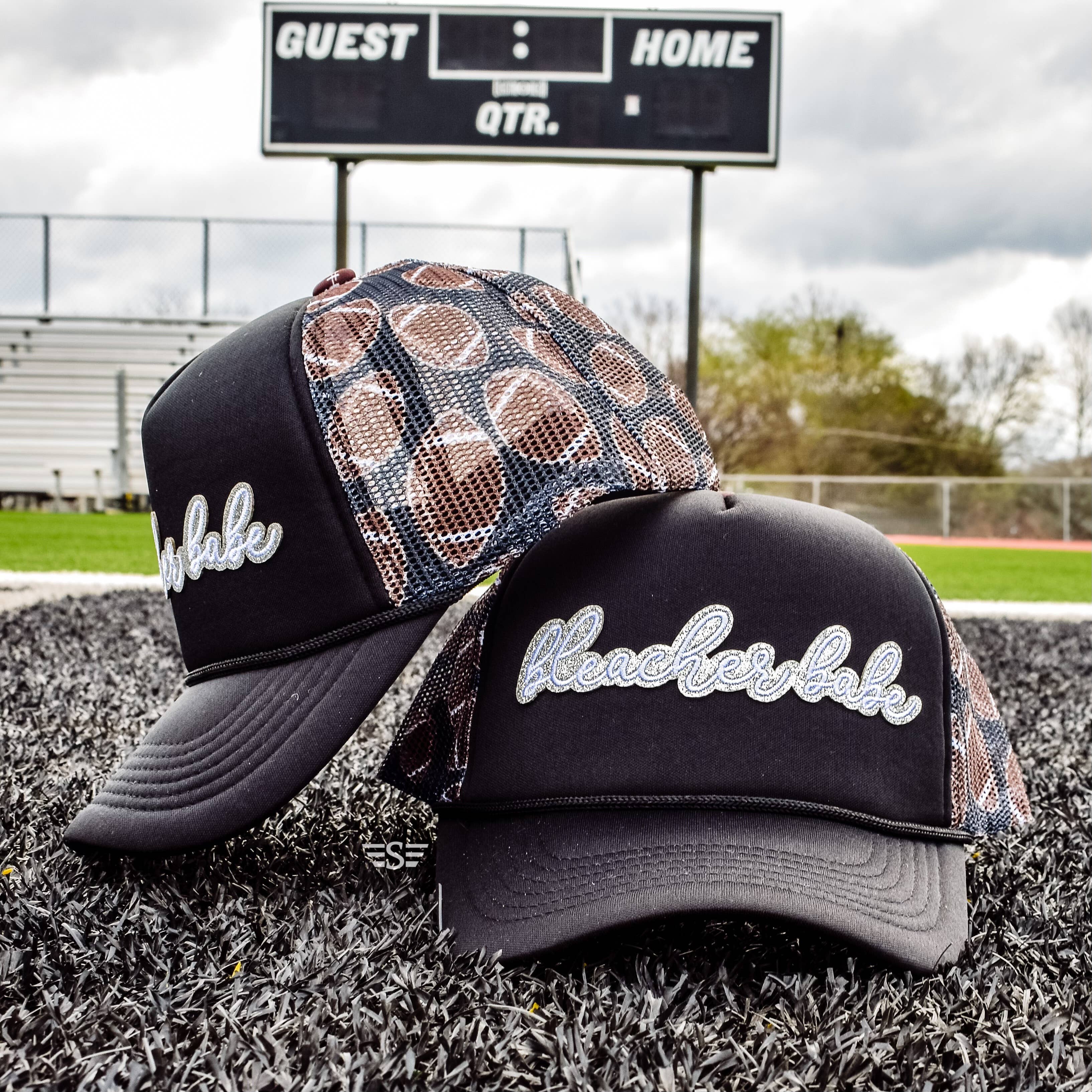 Flying S Company - Wholesale Baseball Cap - Women's - Bleacher Babe Printed Mesh Sport Trucker Cap3