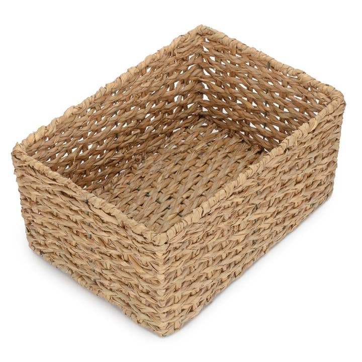 Red Hamper – wholesale Basket – Thatch Grass Woven Storage Basket