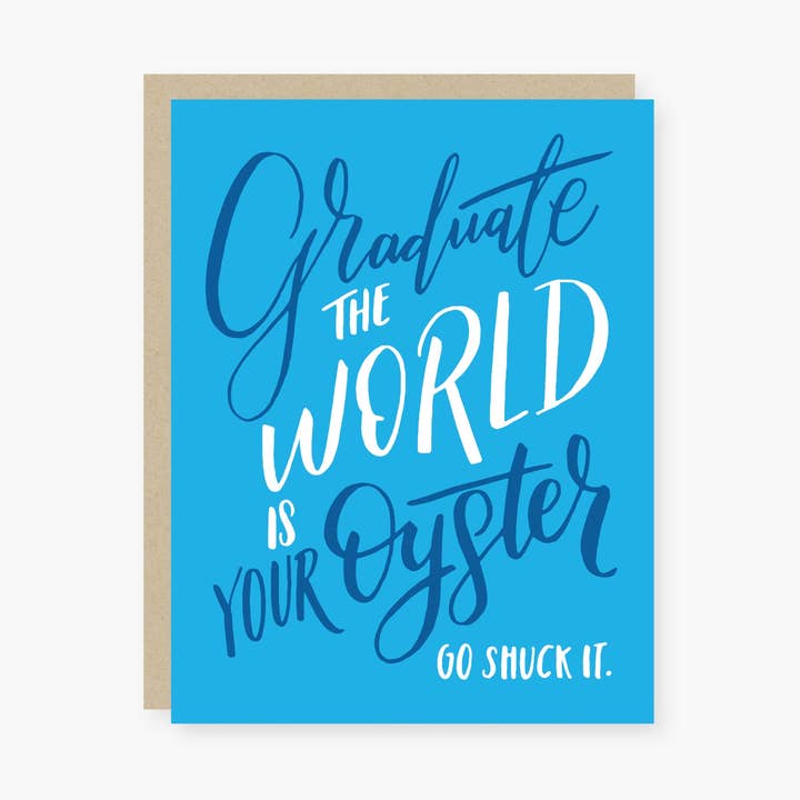 world is je oesterafstudeerkaart voor wholesale door 2021 Co.