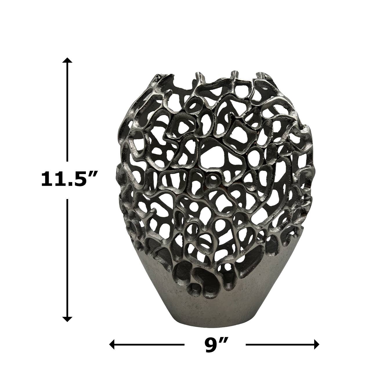 2626 Designs - Wholesale Vase - Aluminum Hollow-carved Birds Nest Flower Vase12