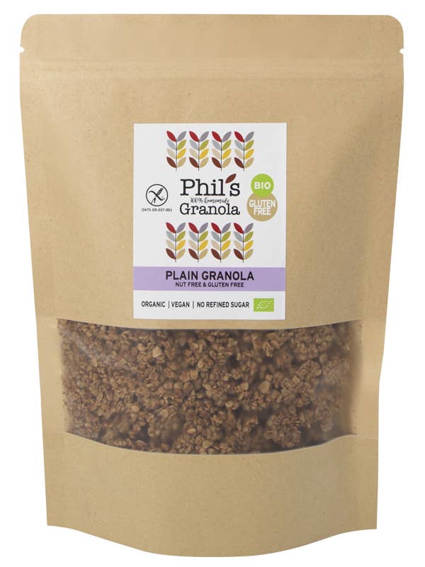 Plain GF Granola for wholesale by Phil's Granola
