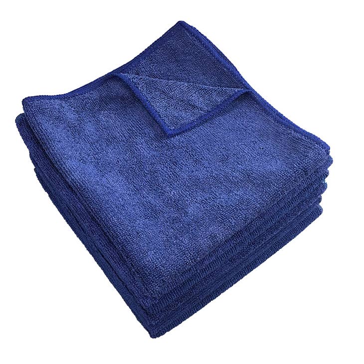 Polyte Quick Dry Lint Free Microfiber Bath Sheet, Pack of 2 (Blue, 35x70) :  : Home