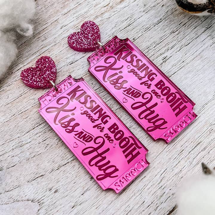 Kissing Booth Dangles for wholesale by Born 2 Blossom Designs